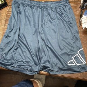 Men's Navy Adidas shorts in size 2XL